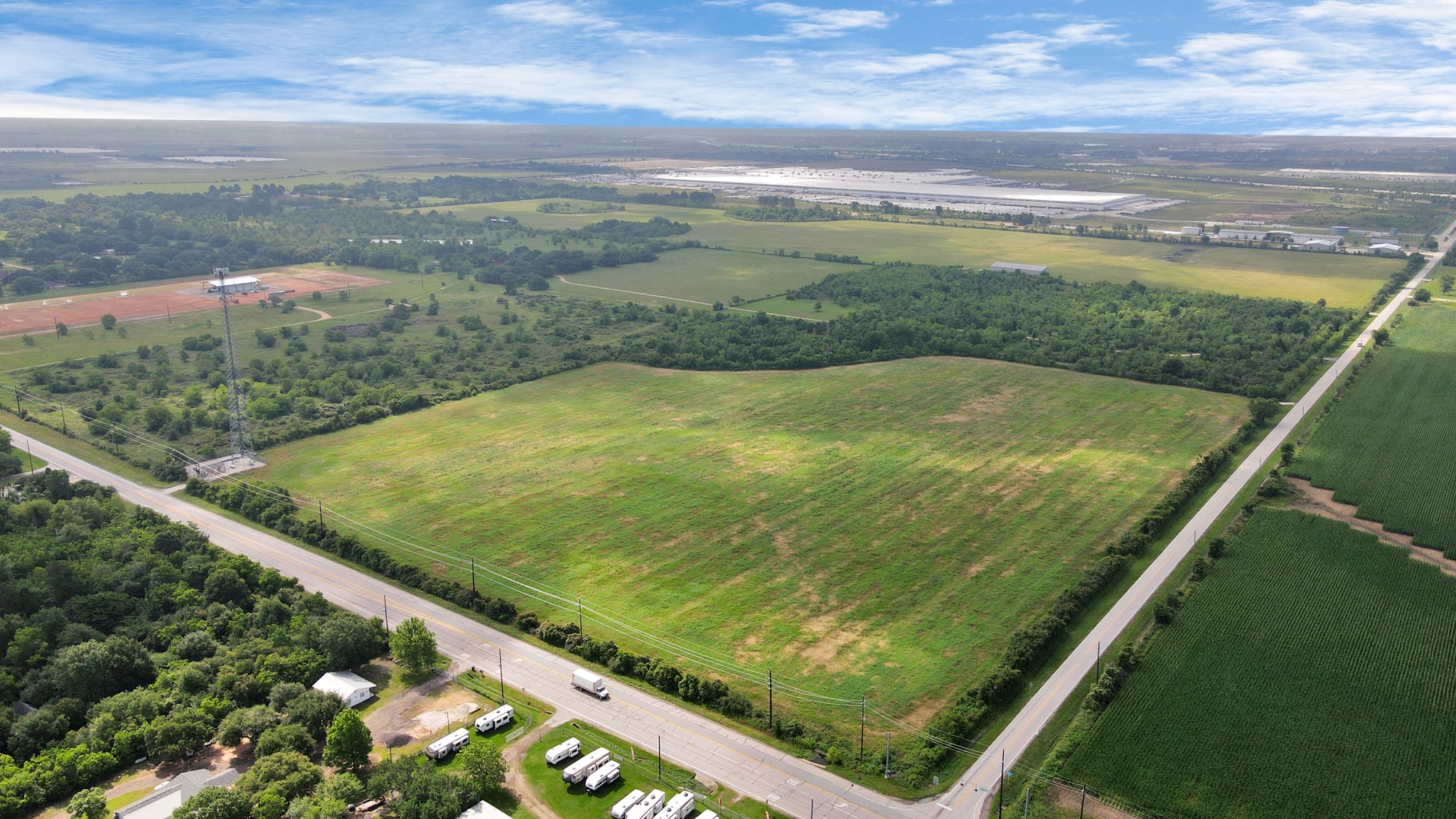 0 Fm-2920 Waller, TX 77484 - Photo 5 of 5 a view of a back yard from a balcony