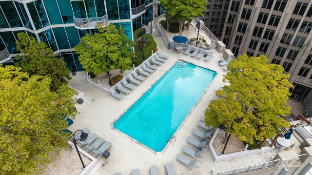 a view of an outdoor sitting area