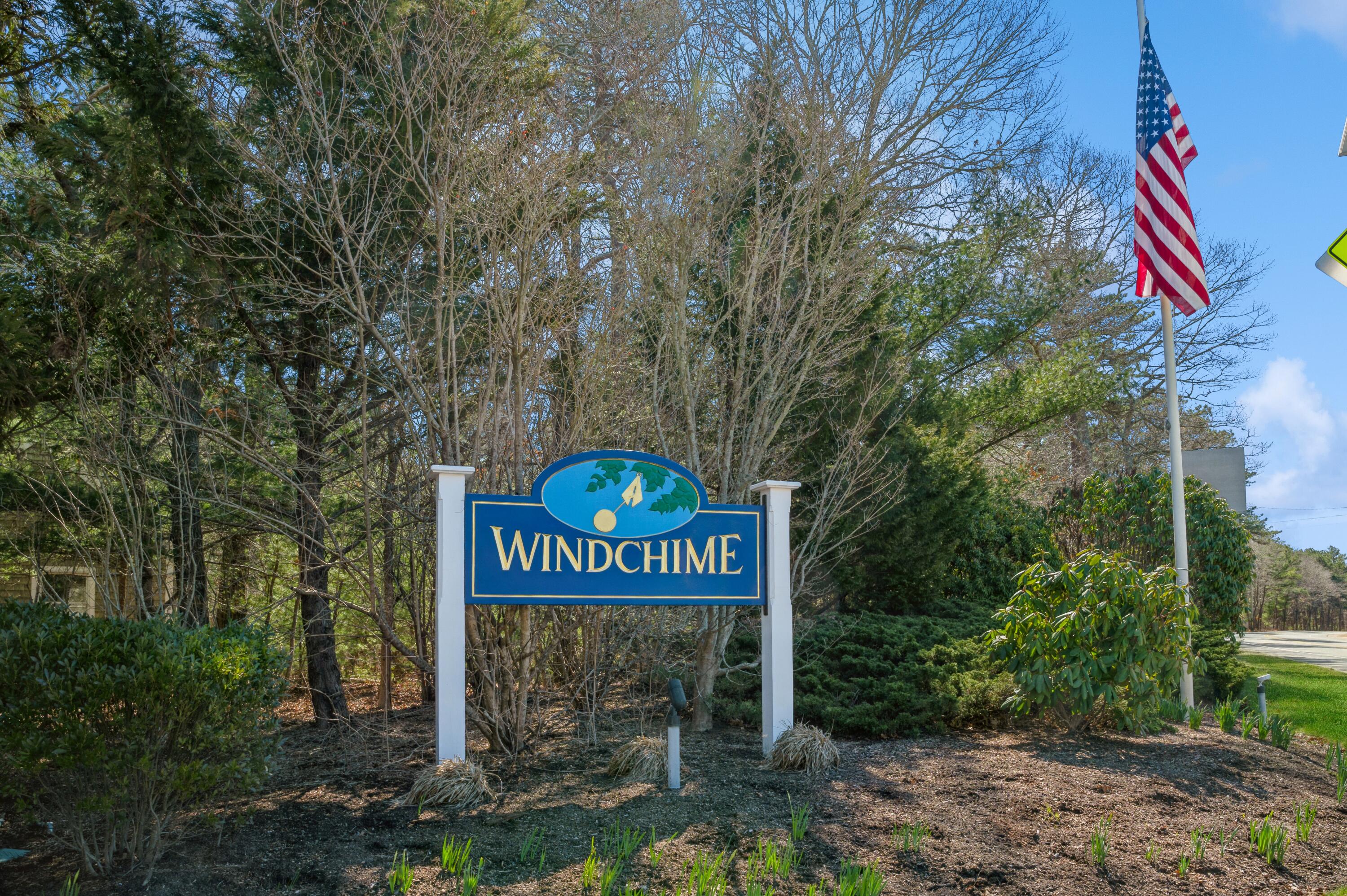 28 Red Cedar Road Mashpee, MA 02649 - Photo 31 of 35 Windchime sign