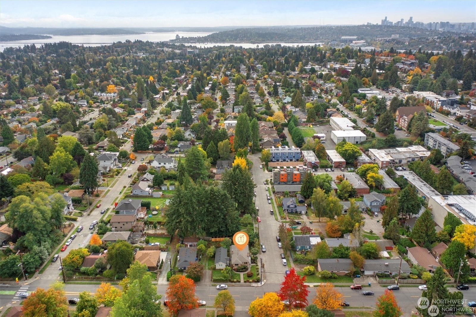 3801 Northeast 75th Street Seattle, WA 98115 - Photo 35 of 40 an aerial view of a city