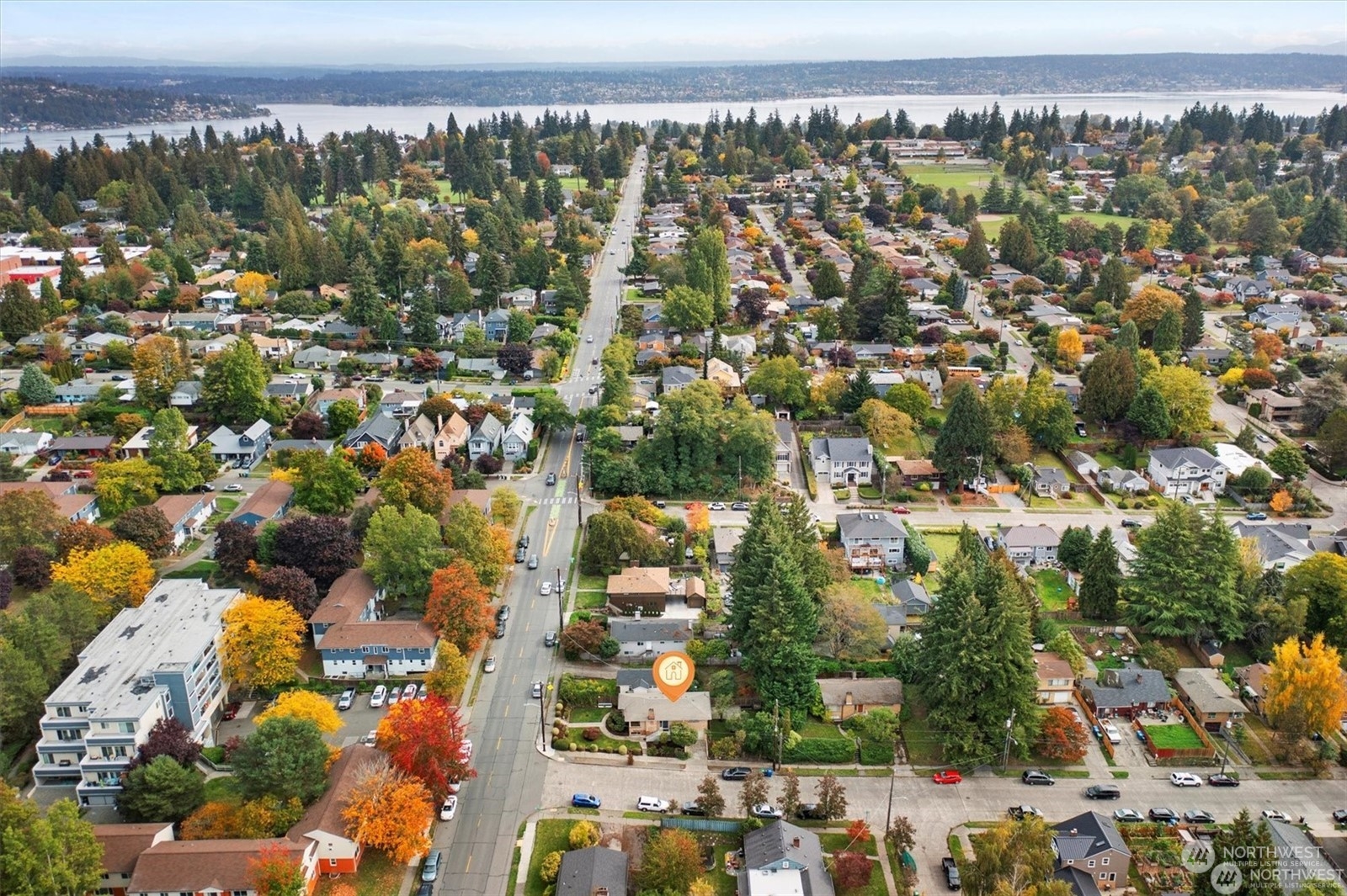 3801 Northeast 75th Street Seattle, WA 98115 - Photo 36 of 40 an aerial view of multiple house