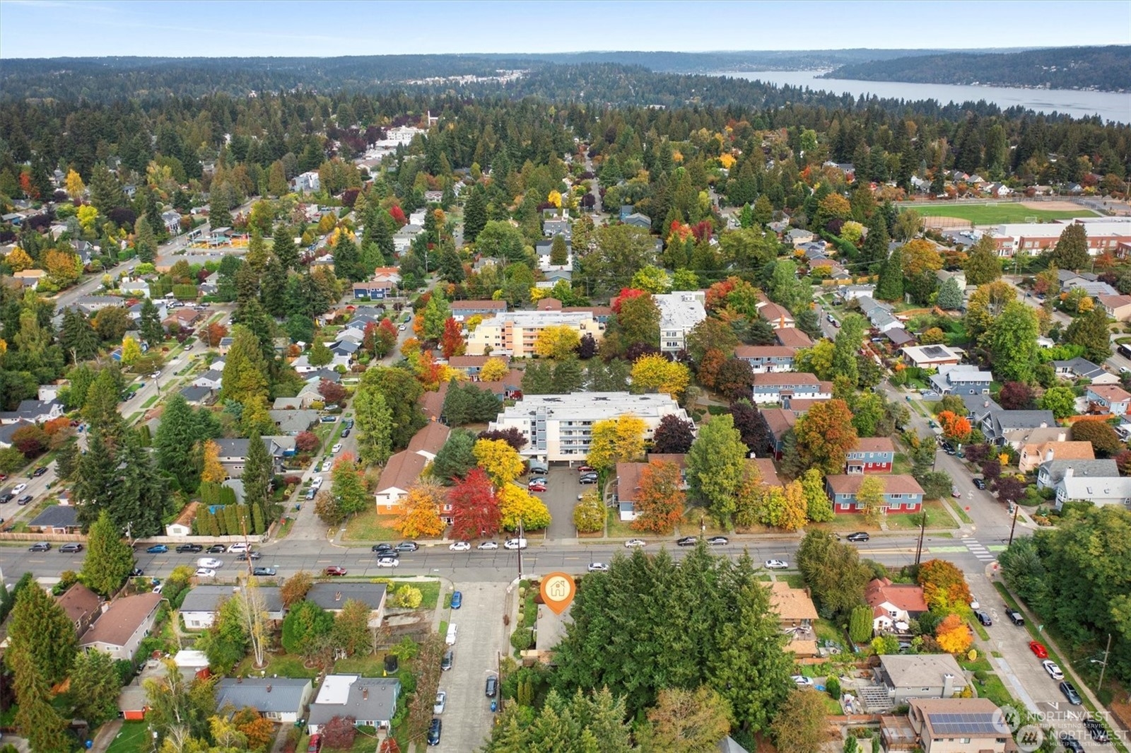 3801 Northeast 75th Street Seattle, WA 98115 - Photo 37 of 40 a view of city and mountain