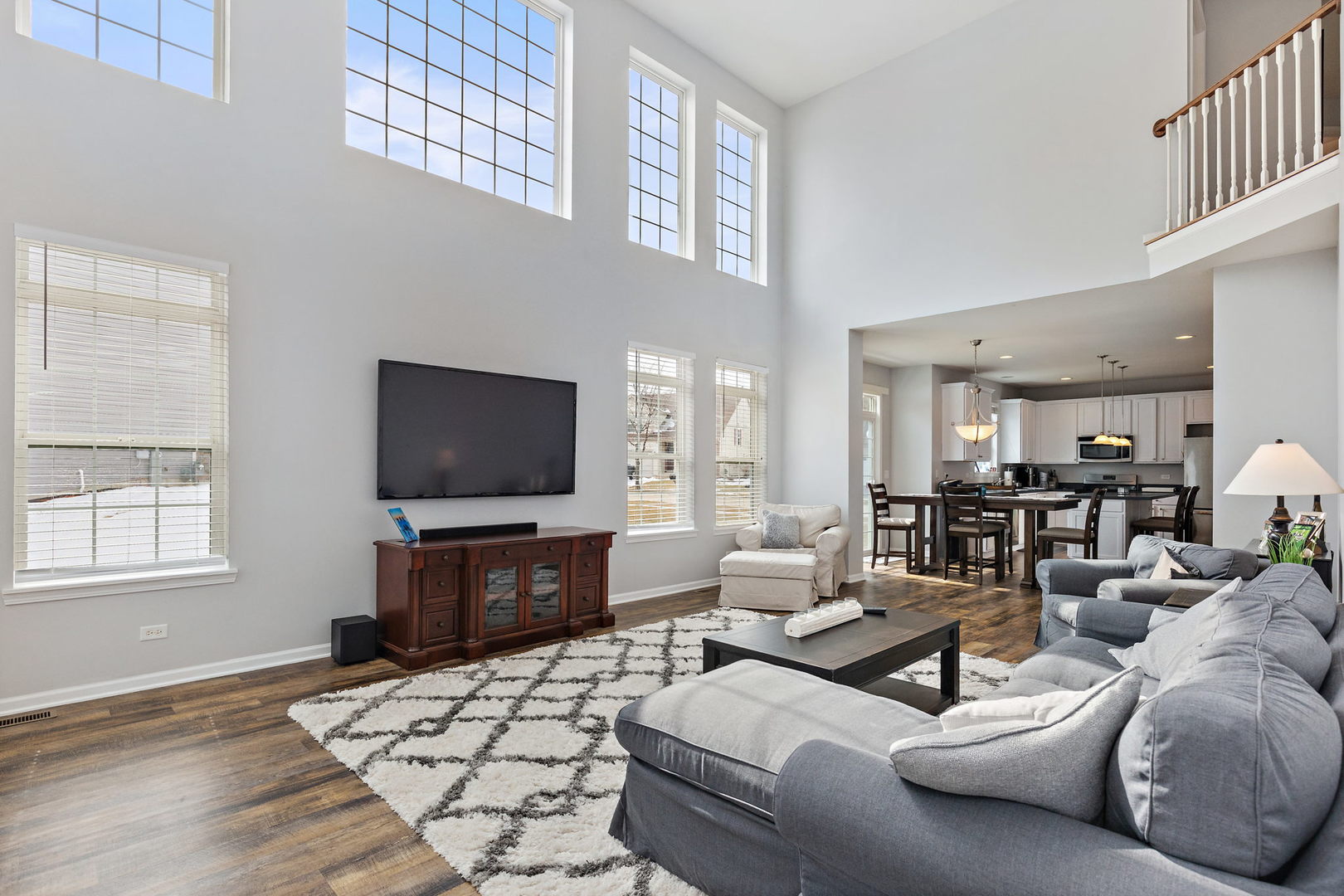 32205 Rockwell Drive McHenry, IL 60051 - Photo 12 of 27 a living room with furniture and a flat screen tv