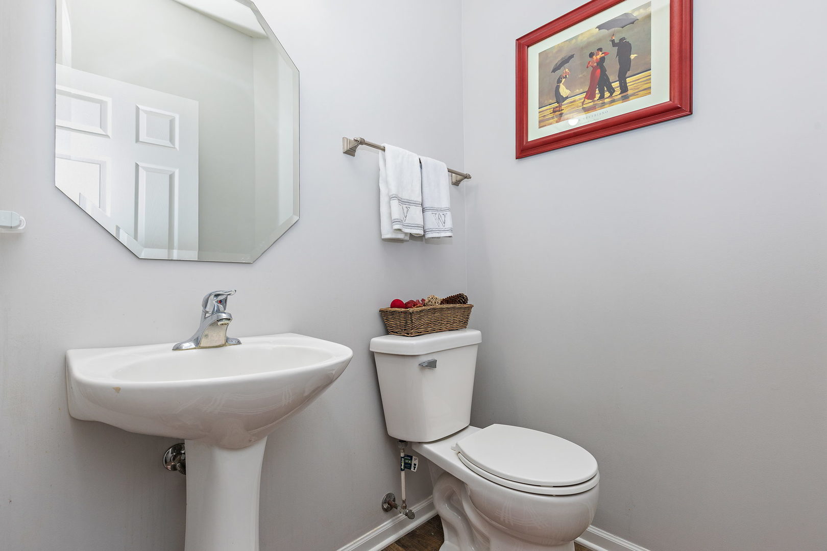 32205 Rockwell Drive McHenry, IL 60051 - Photo 16 of 27 a bathroom with a sink mirror and toilet