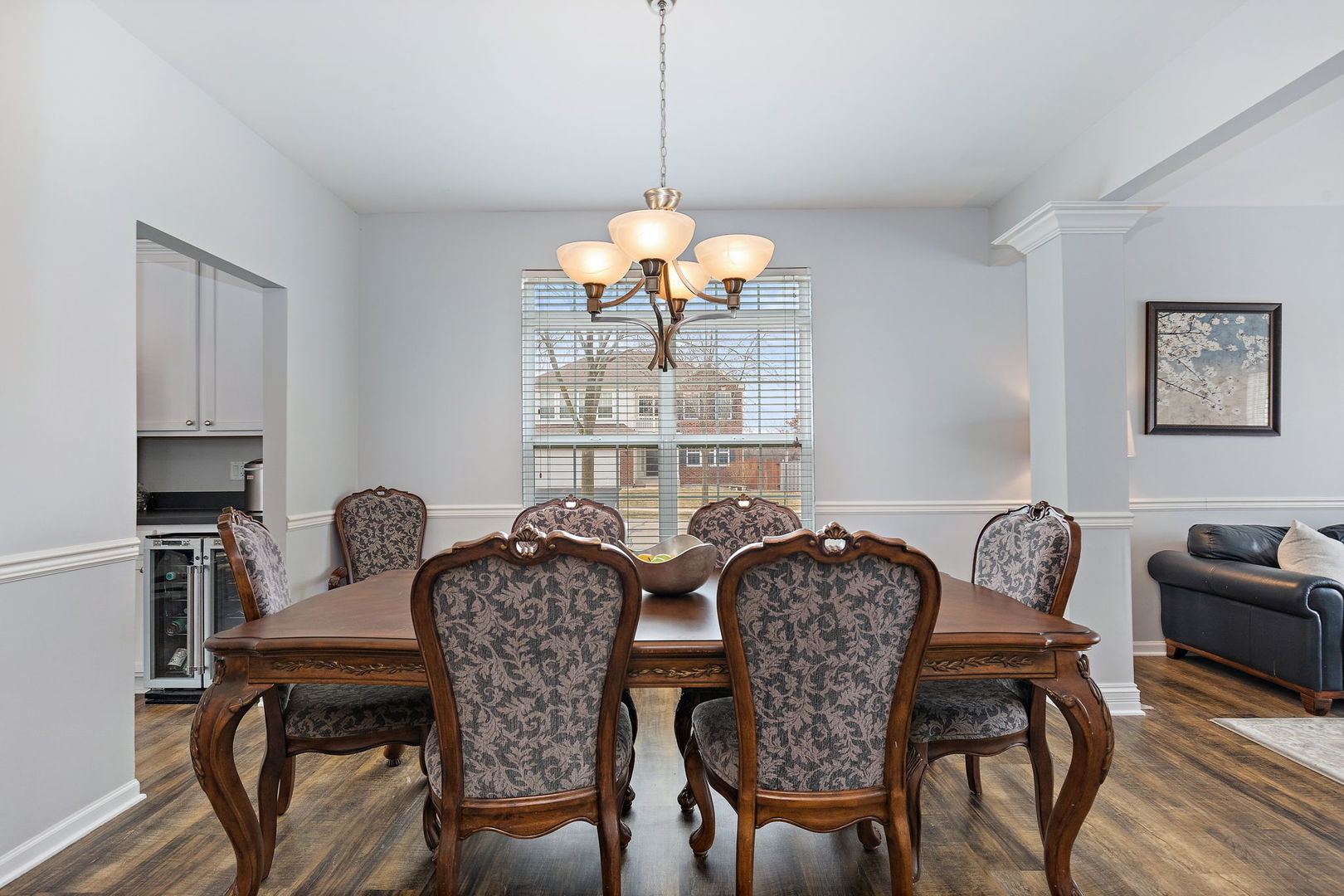 32205 Rockwell Drive McHenry, IL 60051 - Photo 6 of 27 a view of a dining room with furniture and wooden floor
