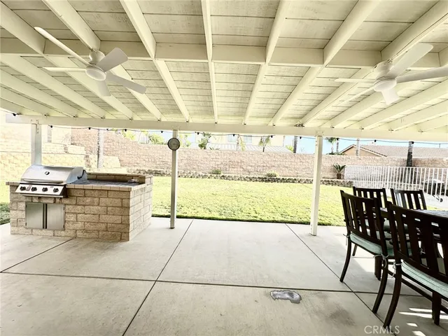 a view of car parked in front of building