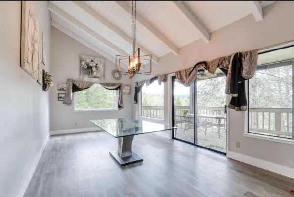 a view of a interior of the house