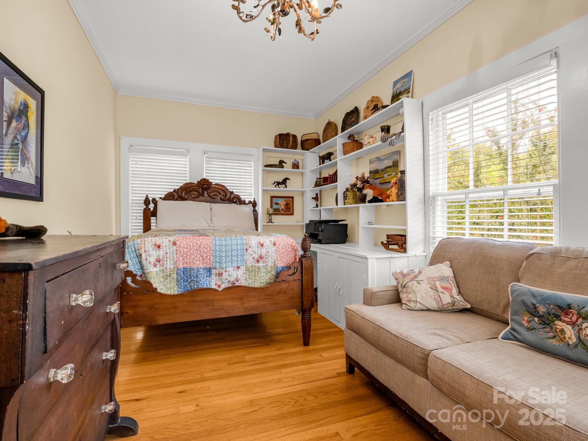 191 West 6th Street Rutherfordton, NC 28139 - Photo 20 of 38 a bedroom with furniture and window