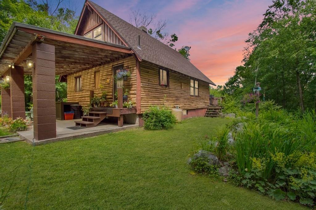 40 Paradise Lake Road Monson, MA 01057 - Photo 1 of 15 a view of backyard of house with green space