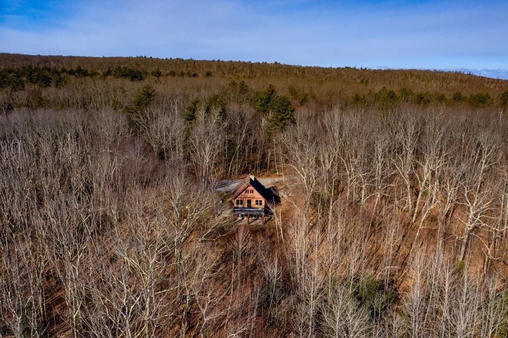 40 Paradise Lake Road Monson, MA 01057 - Photo 13 of 15 a view of a dry yard with sunset view