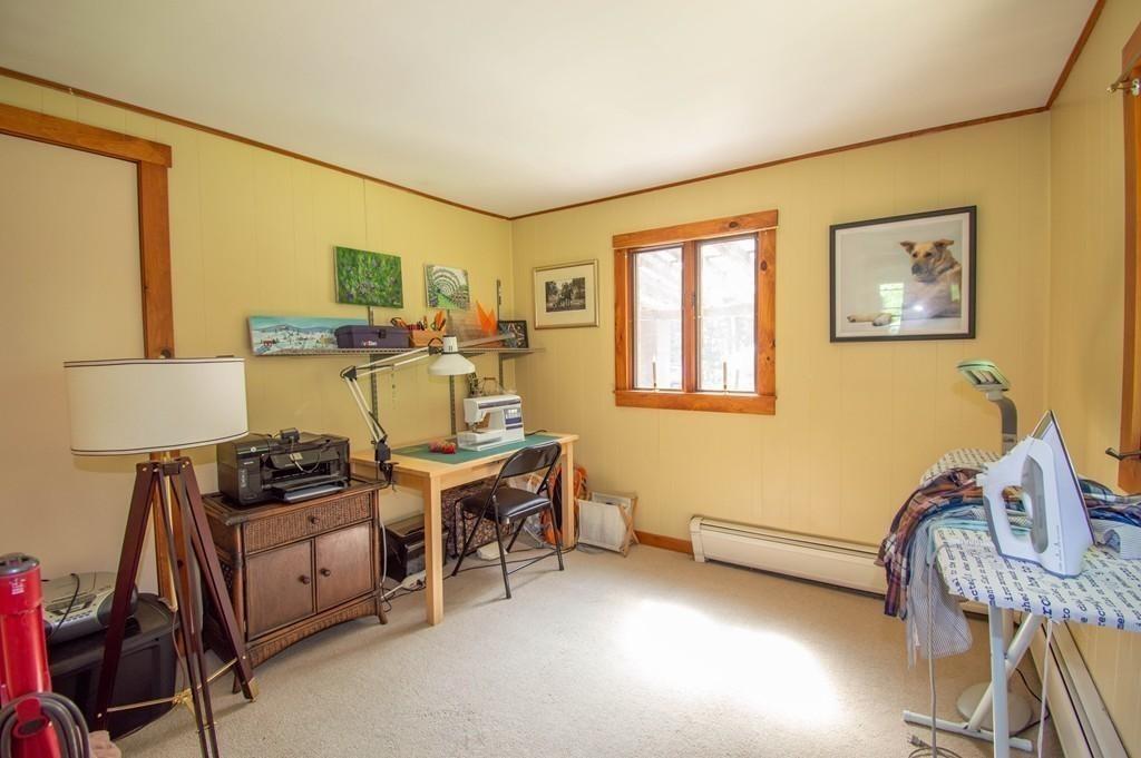 40 Paradise Lake Road Monson, MA 01057 - Photo 8 of 15 a view of a workspace with furniture and a window