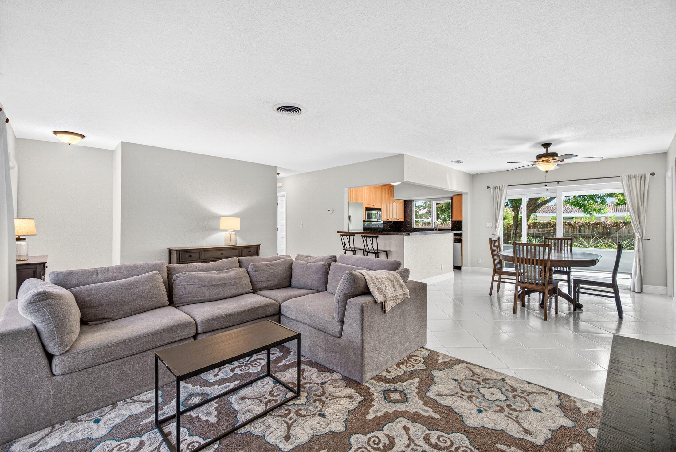 1200 Southwest 12th Terrace Boca Raton, FL 33486 - Photo 8 of 29 Living and dining room area