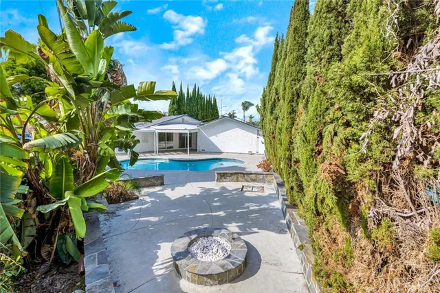 a house with lots of trees