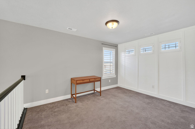 14714 South Bright Wood Road Herriman, UT 84096 - Photo 28 of 41 Bonus loft/study/playroom with carpet flooring and baseboards