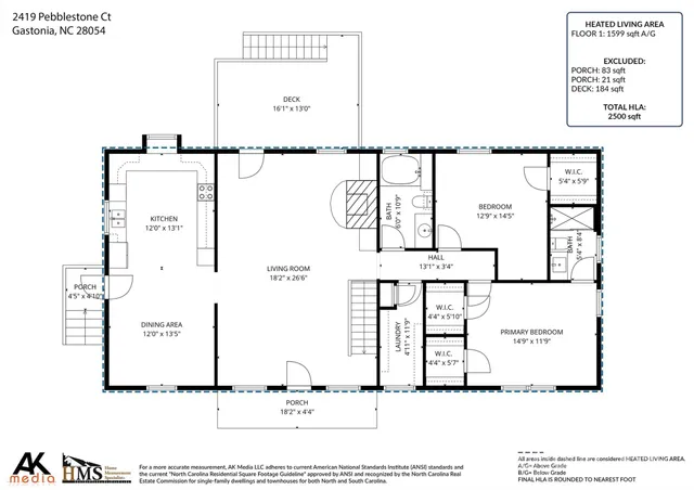 $410,000 | 2419 Pebblestone Court, Gastonia, NC 28054