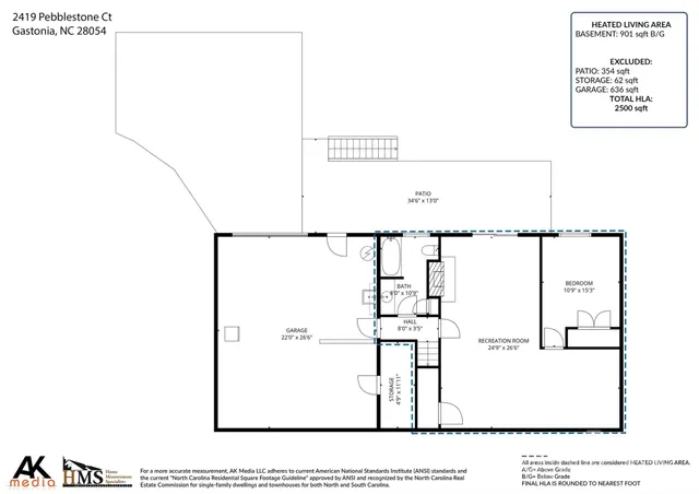 $410,000 | 2419 Pebblestone Court, Gastonia, NC 28054