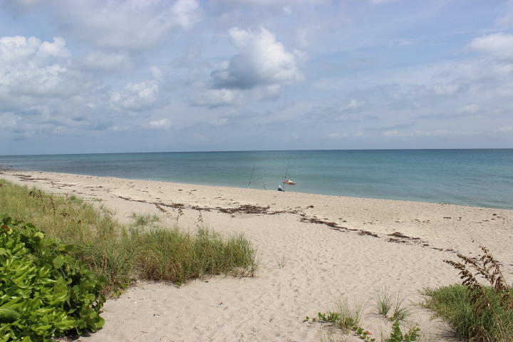 508 Sea Oats Drive, Unit B4 Juno Beach, FL 33408 - Photo 25 of 26 a view of beach and ocean