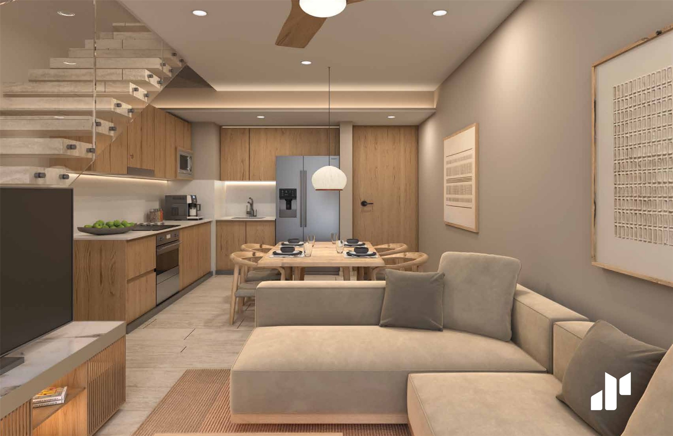 9 Zenit Cancun Street, Unit 202 Pasadena, undefined 77503 - Photo 2 of 13 FOR SALE ZENIT KITCHEN AREA