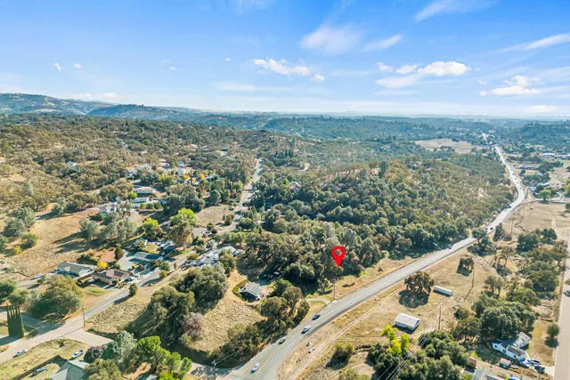 an aerial view of city