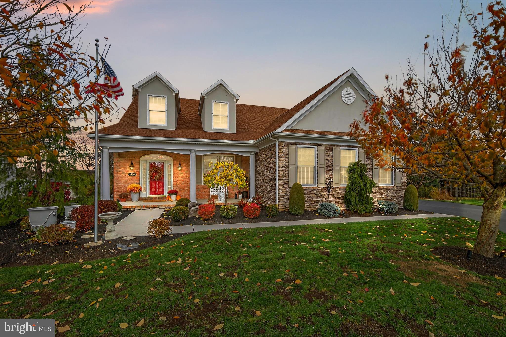 1029 Stonecroft Drive Hanover, PA 17331 - Photo 3 of 72 a front view of house with yard outdoor seating and garden