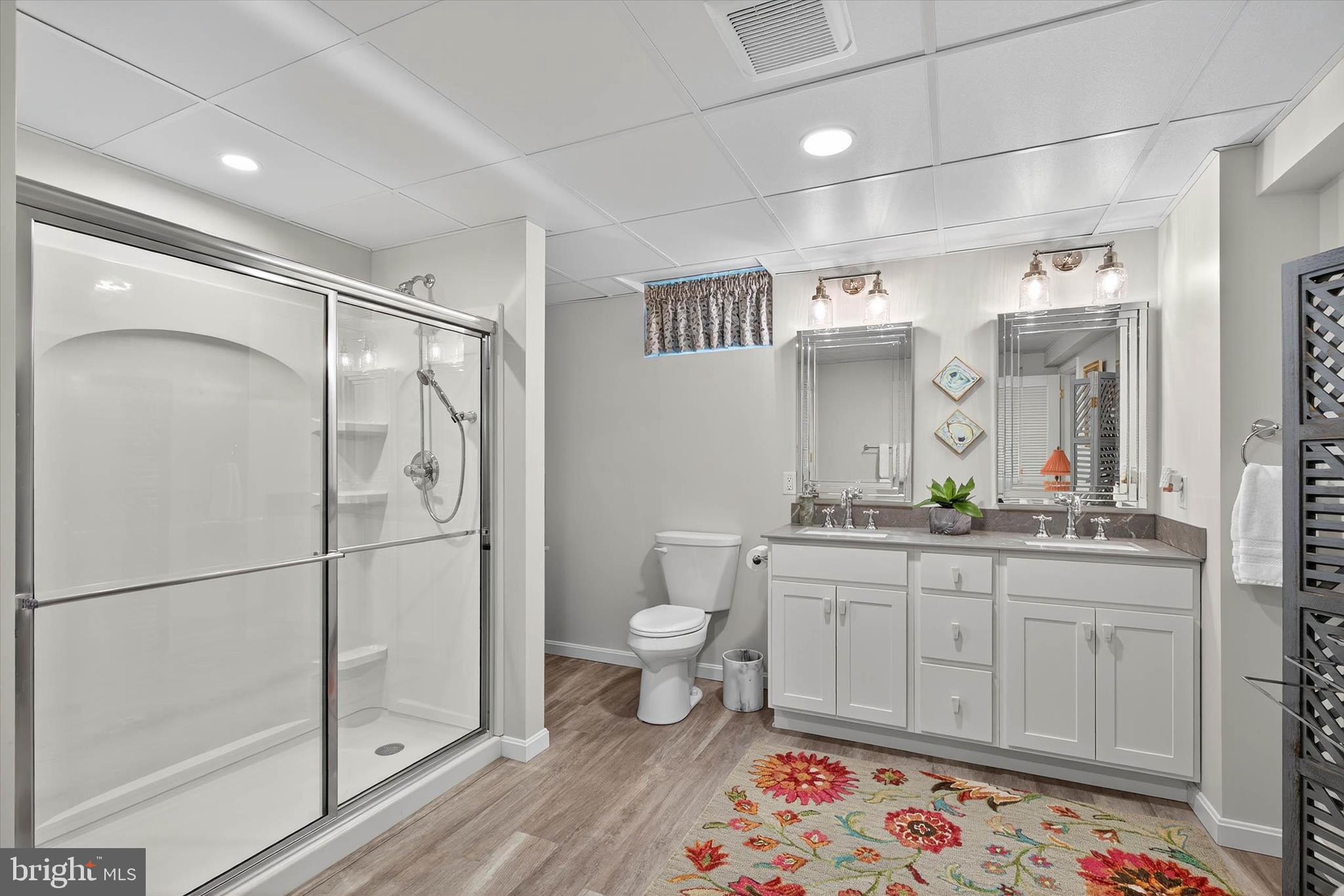 1029 Stonecroft Drive Hanover, PA 17331 - Photo 52 of 72 a spacious bathroom with a shower a sink and a toilet