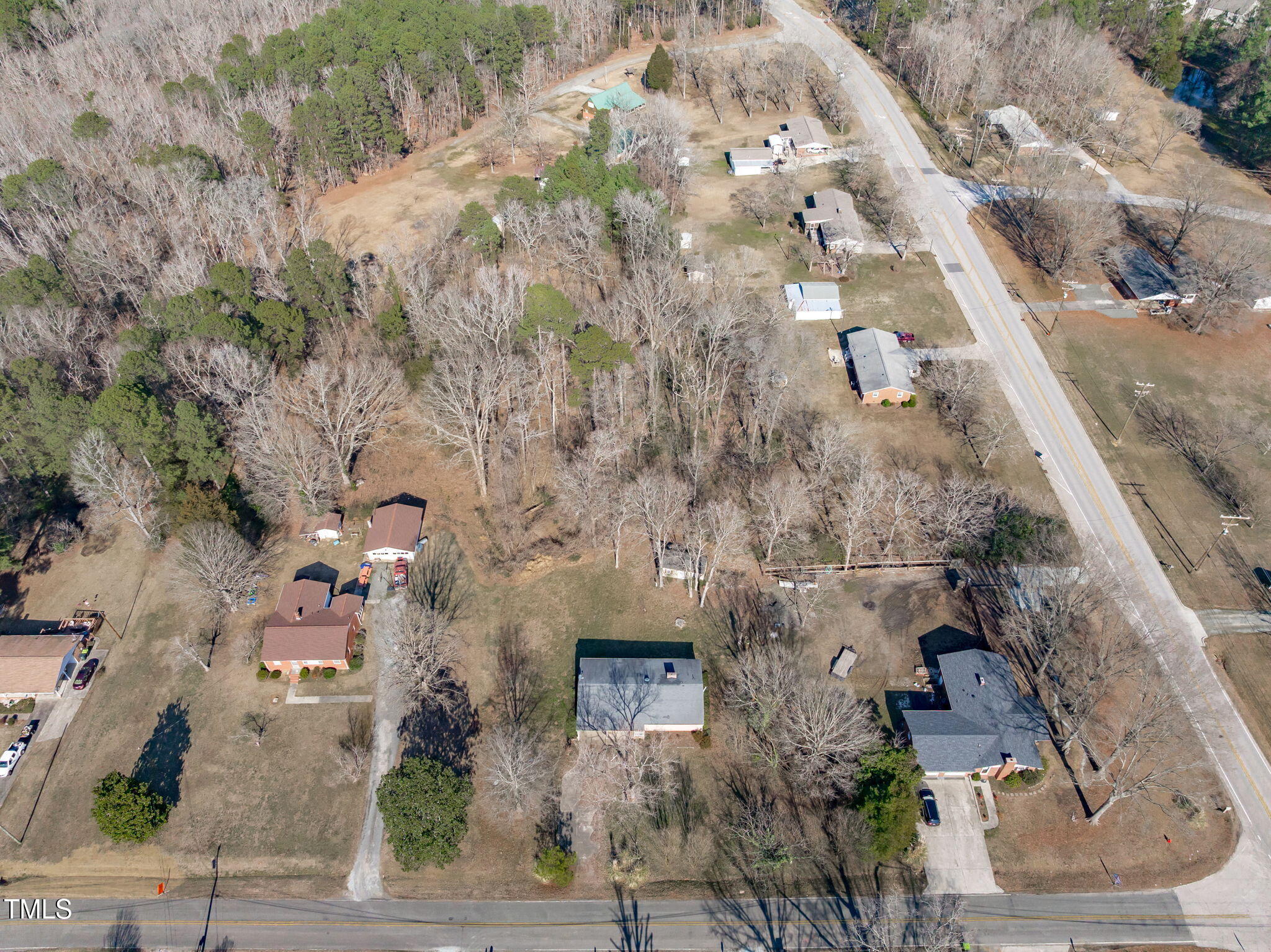 413 Hocutt Road Durham, NC 27703 - Photo 20 of 22 Aerial View