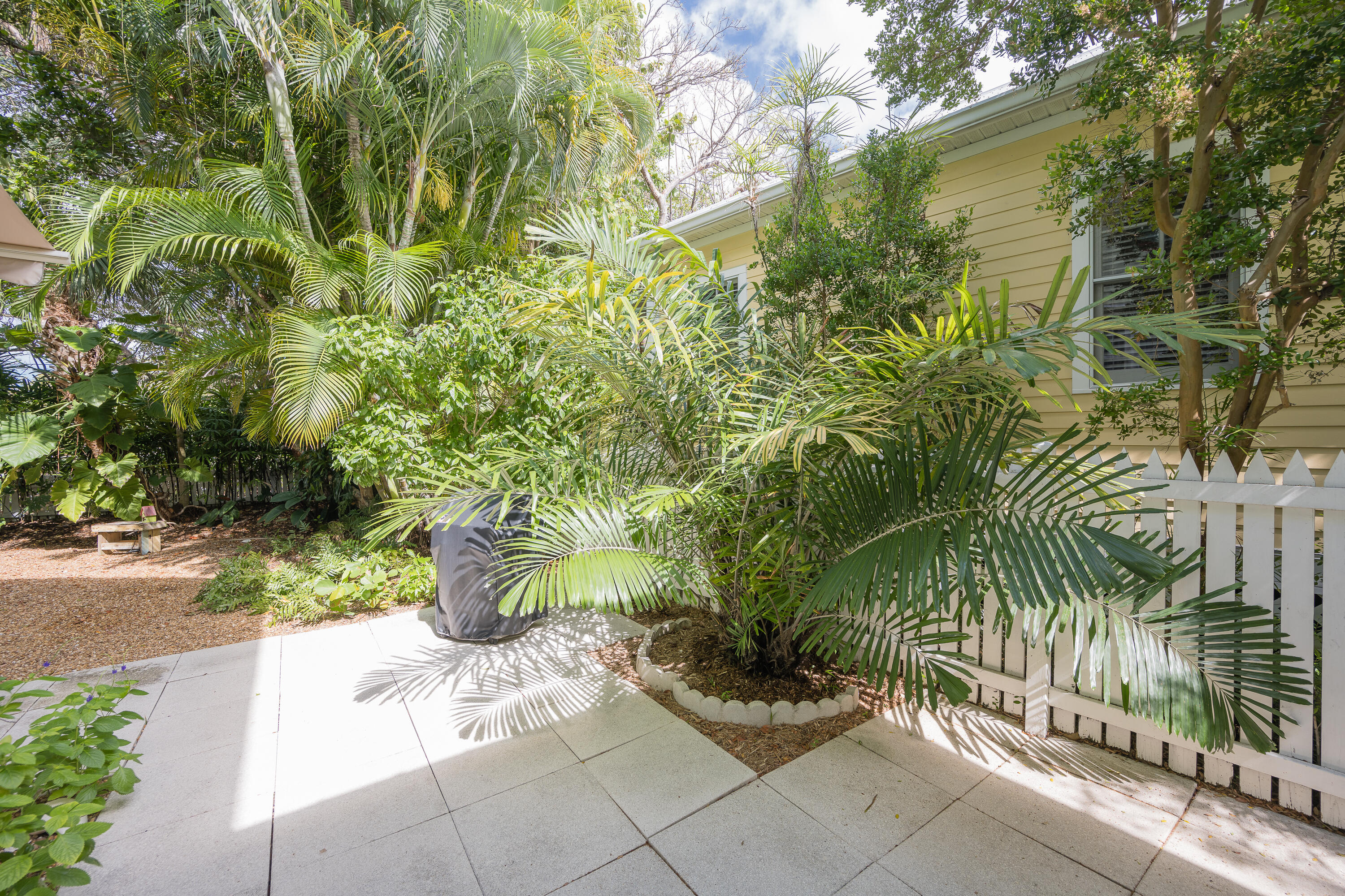 28 Spoonbill Way Key West, FL 33040 - Photo 56 of 82 a view of backyard with plants and trees