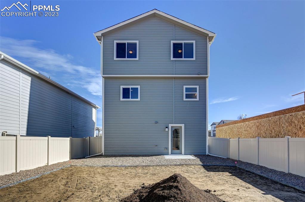 11270 Feliz Way Fountain, CO 80817 - Photo 38 of 42 a house view with a backyard space
