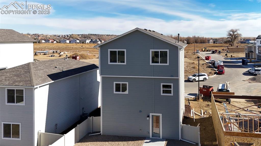 11270 Feliz Way Fountain, CO 80817 - Photo 42 of 42 a view of a house with a terrace view