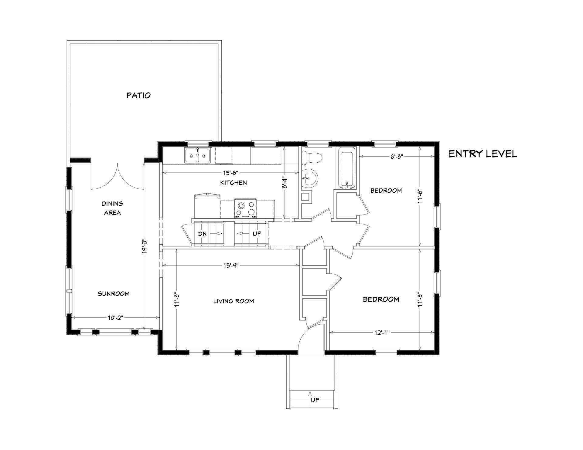 2540 Spring Road Southwest Roanoke, VA 24015 - Photo 52 of 54 Floor plan