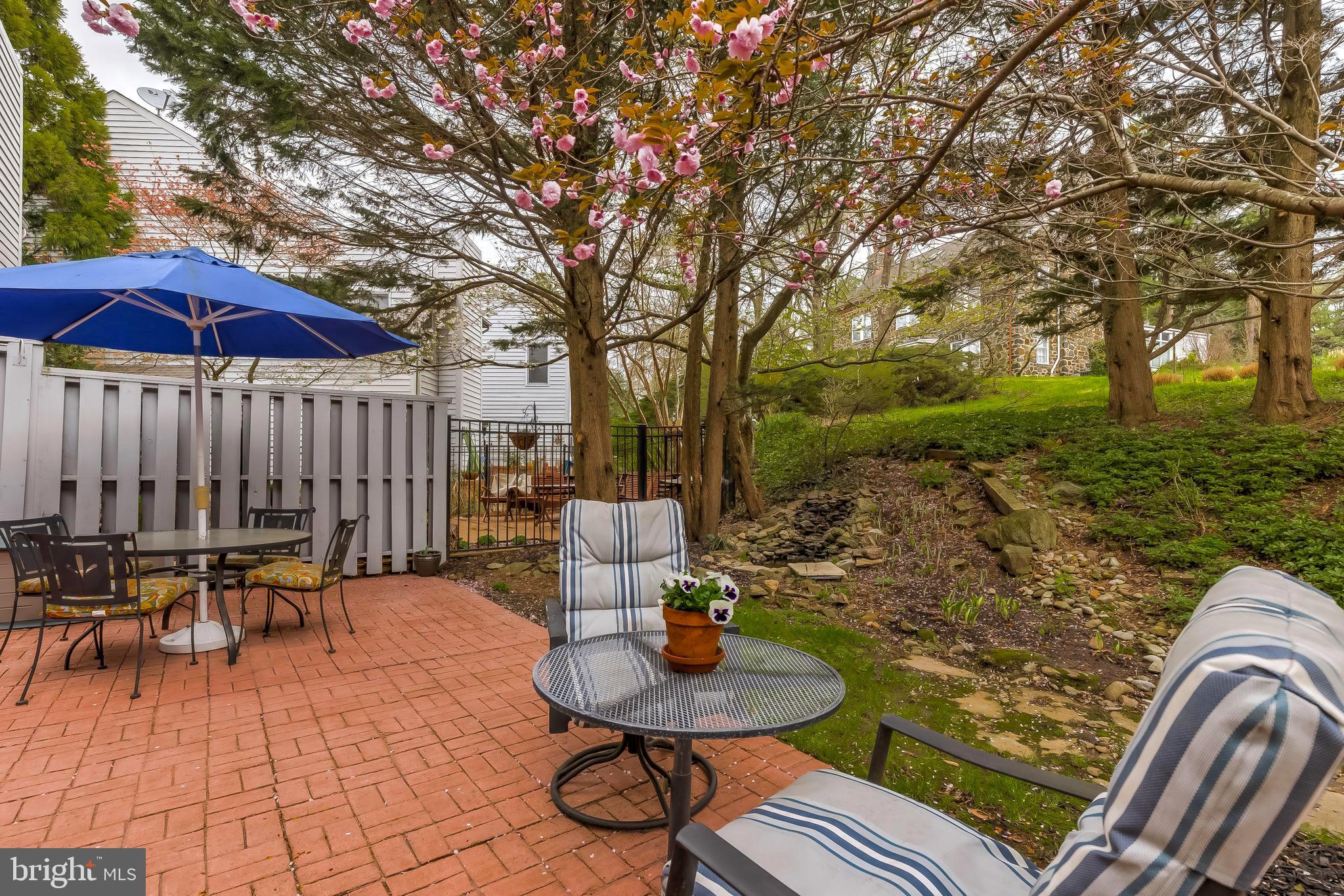 5854 Pimlico Road Baltimore, MD 21209 - Photo 17 of 48 Fish pond with gentle waterfall