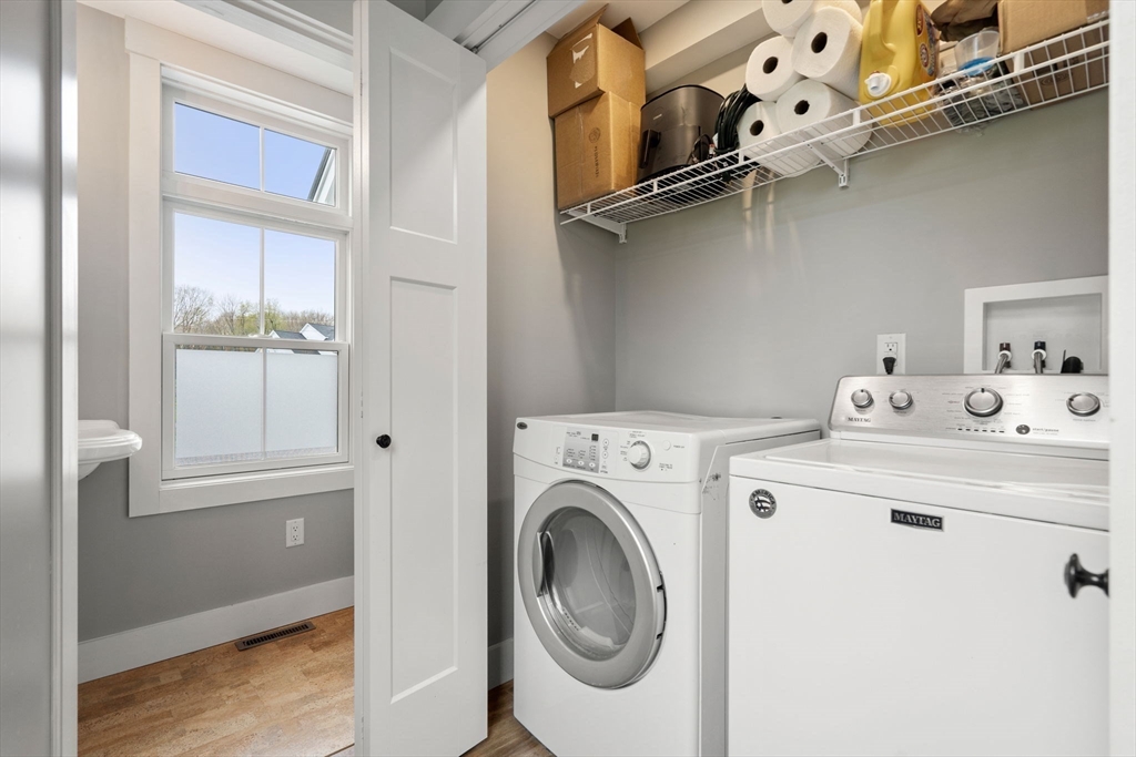 29 Heywood Road Ashby, MA 01431 - Photo 17 of 33 a utility room with dryer and washer