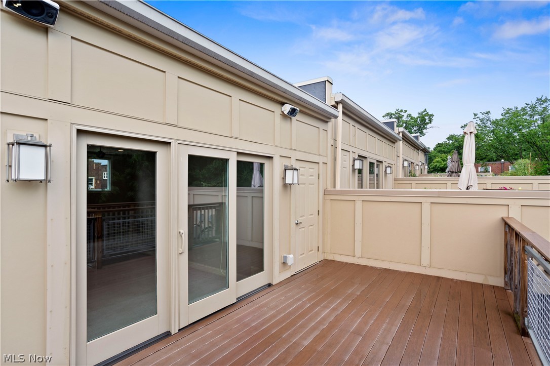 12480 Cedar Road, Unit 14 Cleveland, OH 44106 - Photo 27 of 35 Composite decking