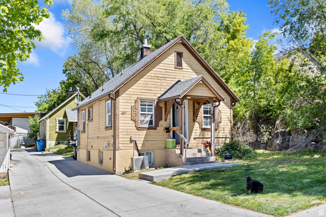 661 East 600 North Logan, UT 84321 - Photo 5 of 15 Craftsman-style home featuring a covered front porch, gabled roofline, and dormer window
