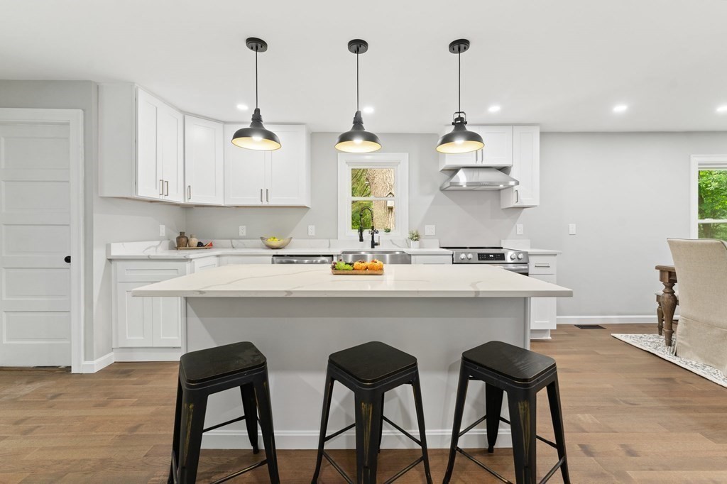 16 Chamberlain Road Shrewsbury, MA 01545 - Photo 14 of 38 a kitchen with a sink cabinets and window