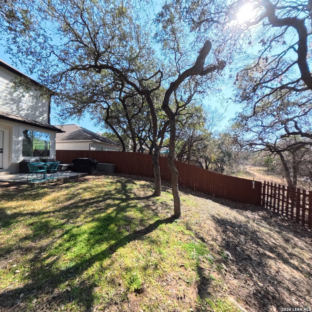 20115 Standish Road San Antonio, TX 78258 - Photo 47 of 51 a view of a back yard of the house