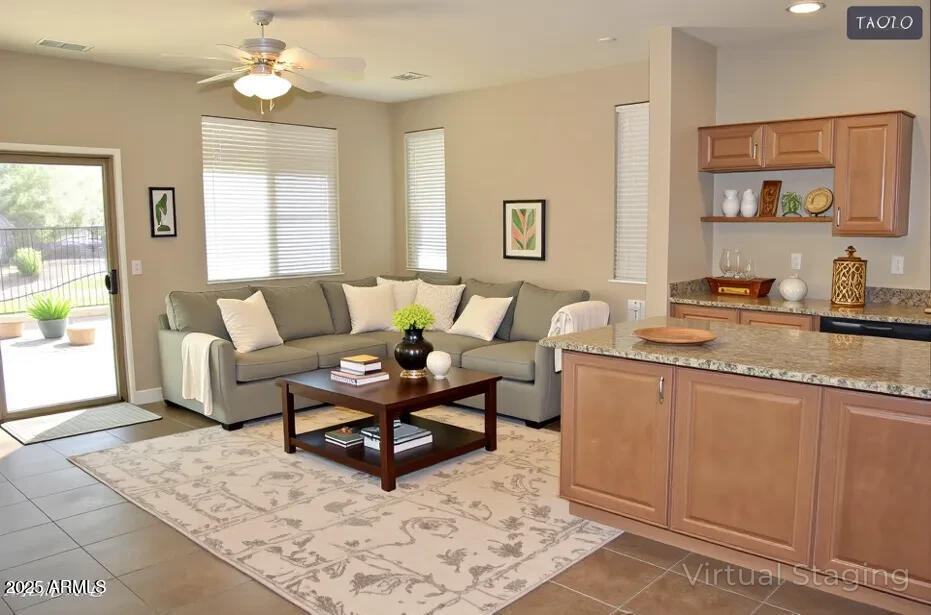4114 South Sawmill Road Gilbert, AZ 85297 - Photo 15 of 42 Sawmill Family Room staged