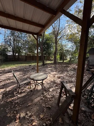a view of a lake from a roof deck