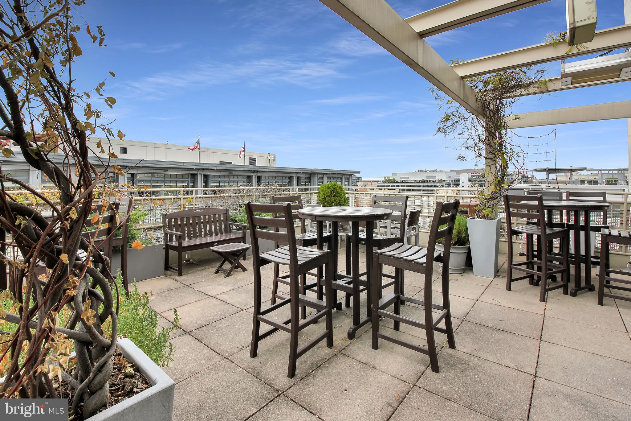 715 6th Street Northwest, Unit 1002 Washington, DC 20001 - Photo 31 of 38 Roof Patio