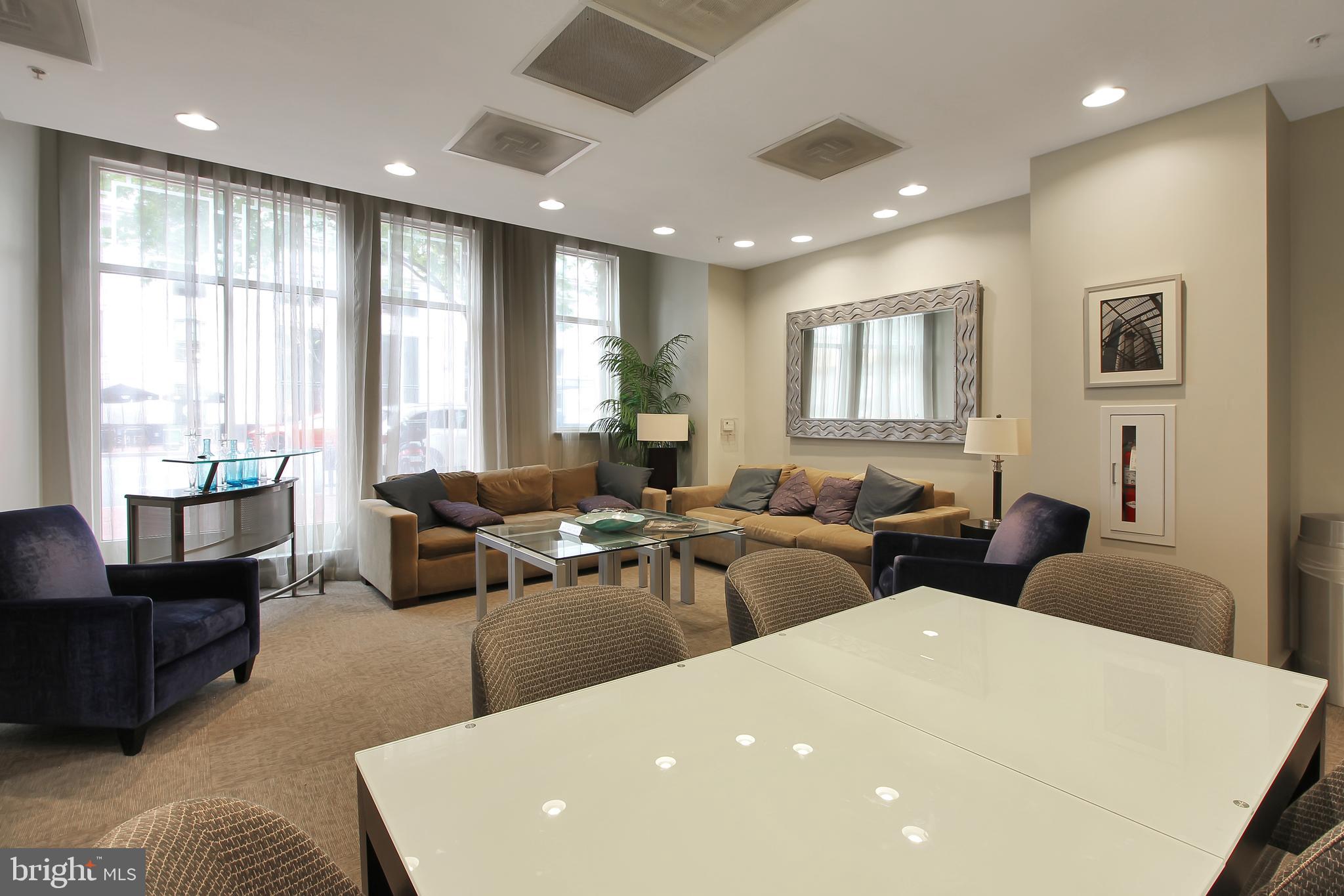 715 6th Street Northwest, Unit 1002 Washington, DC 20001 - Photo 33 of 38 Common Meeting Area