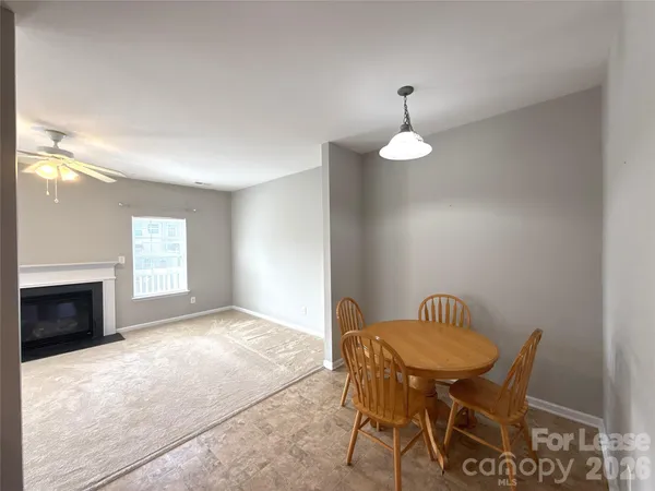a workspace and a livingroom with furniture