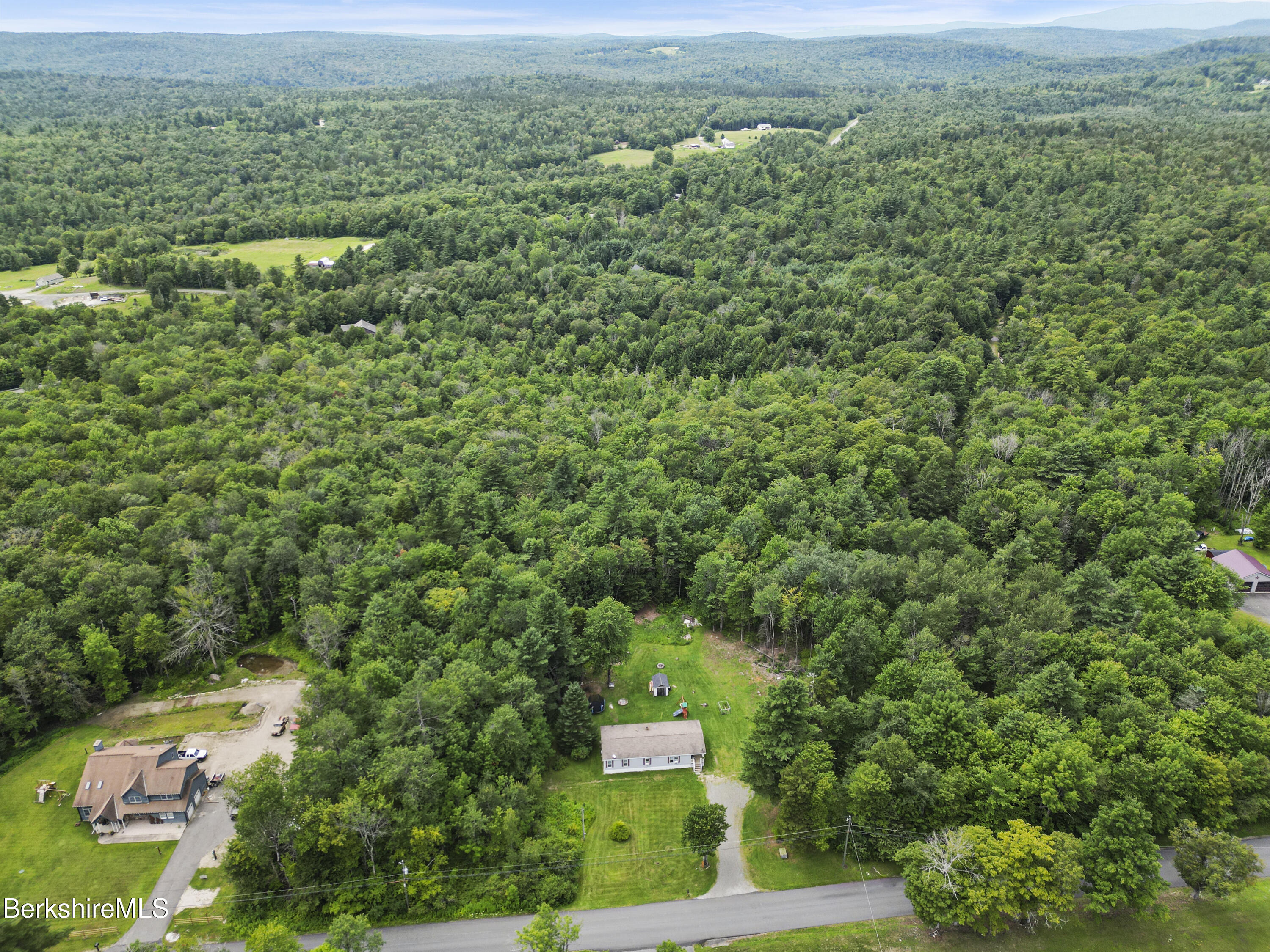 548 Loop Road Savoy, MA 01256 - Photo 40 of 43 915 Aerial View