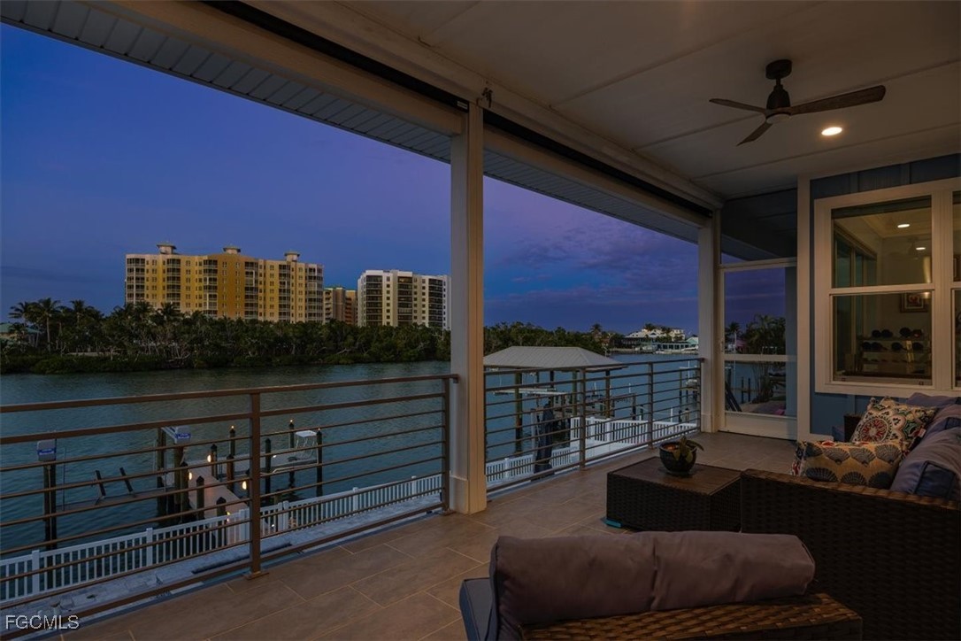 8425 Lagoon Road Fort Myers Beach, FL 33931 - Photo 42 of 49 a balcony with furniture