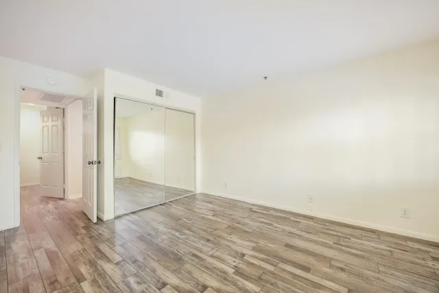 wooden floor in an empty room