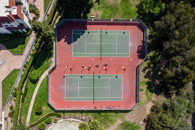 a picture of a bathroom with a shower