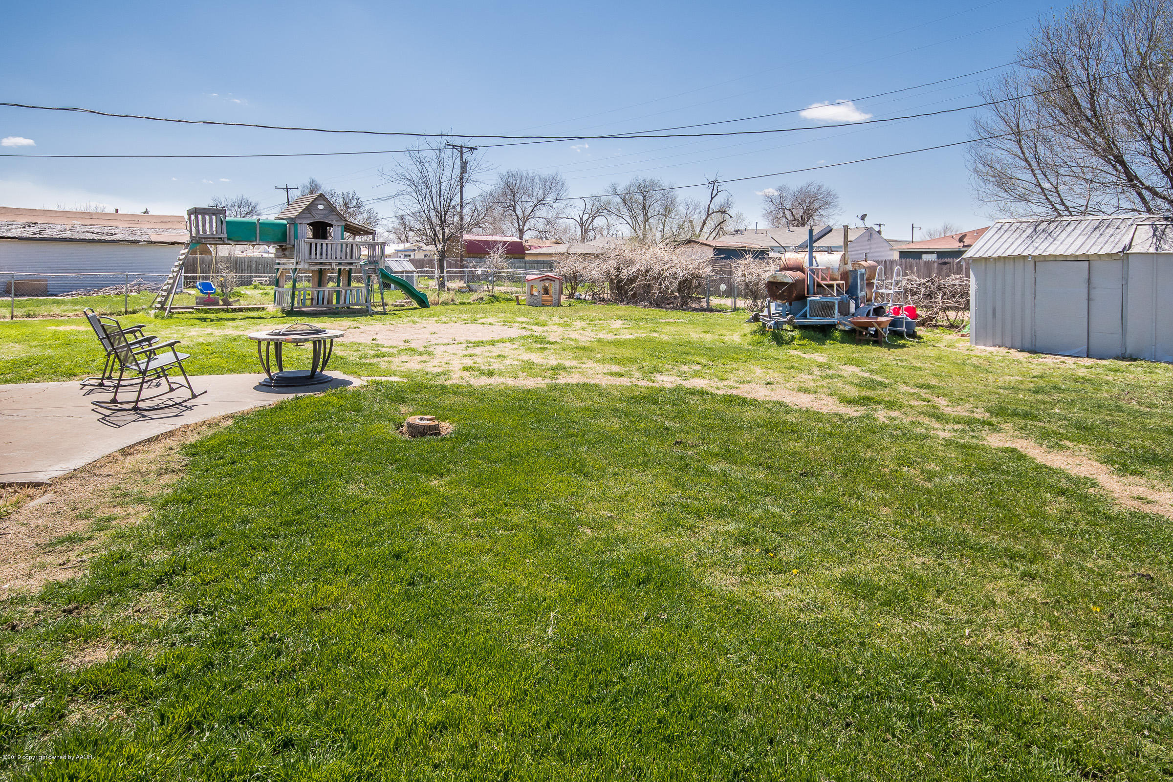 4000 Bowie Street Amarillo, TX 79110 - Photo 17 of 22 Back Yard