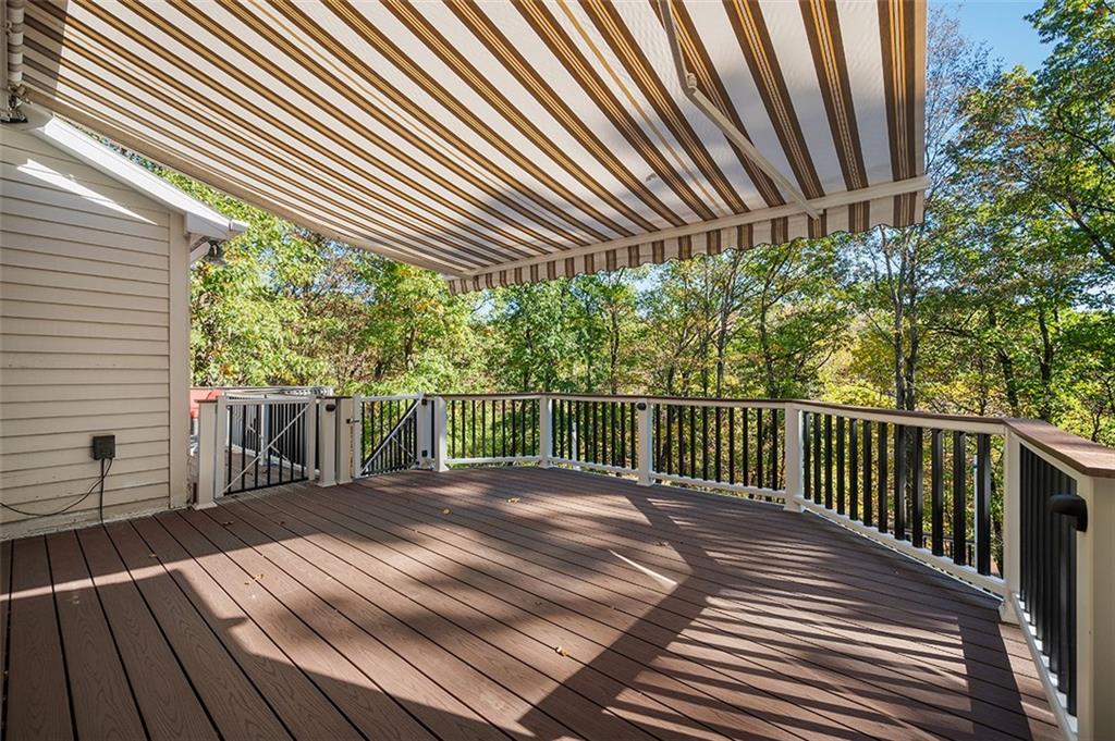409 Bryn Court Pittsburgh, PA 15237 - Photo 39 of 50 a view of backyard with a deck