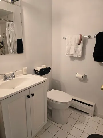 a bathroom with a sink and a toilet