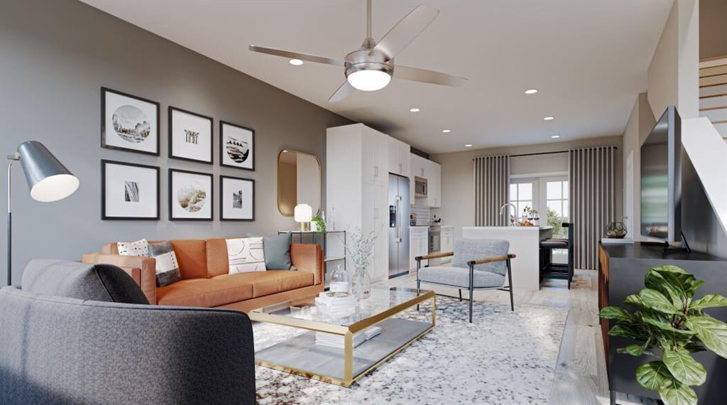 3960 Redan Road, Unit C1 Stone Mountain, GA 30083 - Photo 20 of 23 a living room with furniture and a flat screen tv