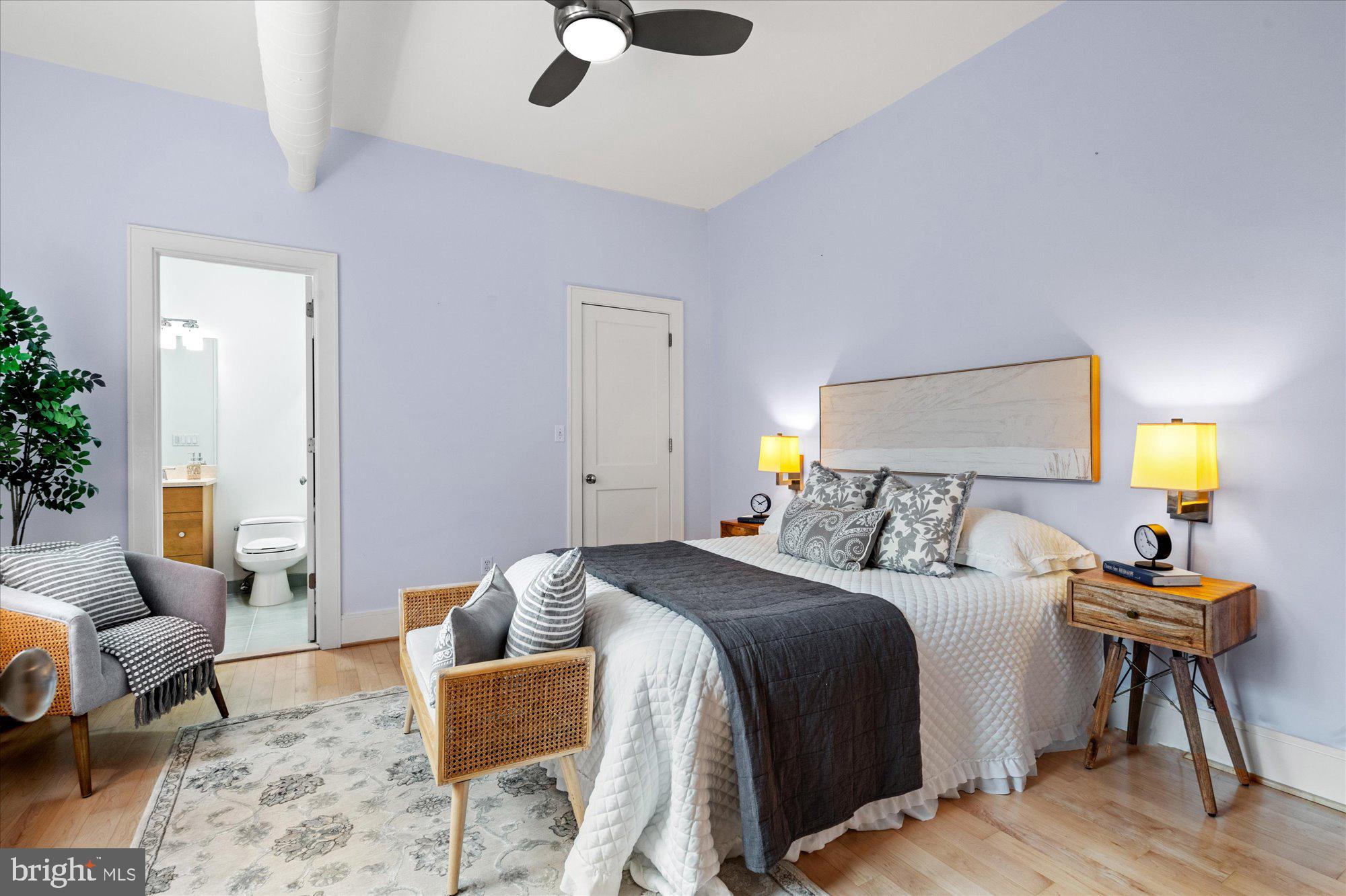 1817 Swann Street Northwest, Unit B Washington, DC 20009 - Photo 12 of 34 a bedroom with a bed and window